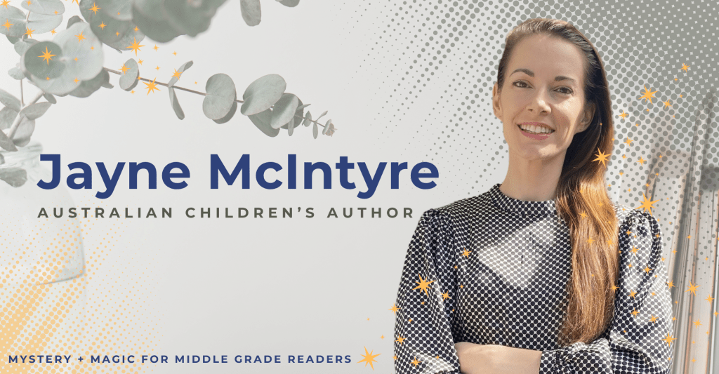 Middle-grade adventure books for young readers. Australian authors for kids, Jayne McIntyre Sunshine Coast Queensland.